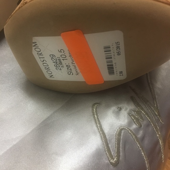 giuseppe zanotti patent leather cork heels - Picture 4 of 5